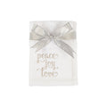 Face Towel Set - Silver - Peace Joy Love