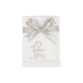 Face Towel Set - Silver - I Love You