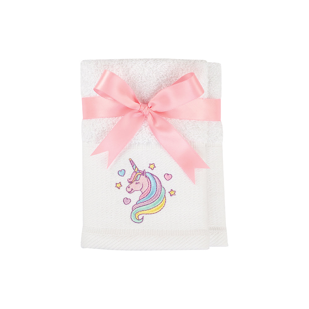 Face Towel Set - Pastels - Unicorn