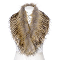 Ab Fab Faux Fur Scarf - Brown Fox