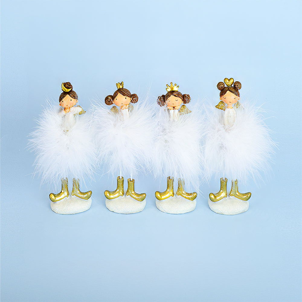 White Angels - Set of 4 Angels