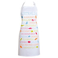 Australia Apron - Animals White