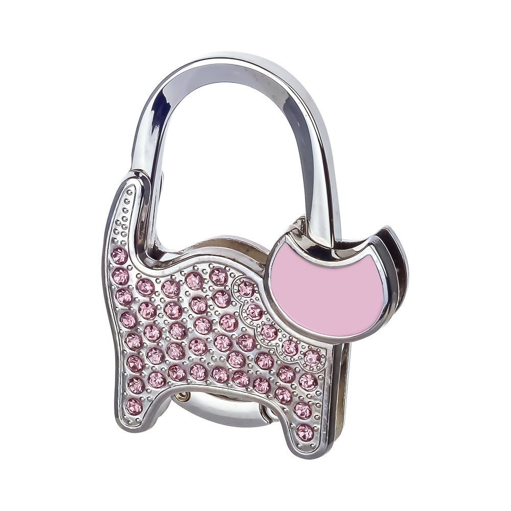 Bag Hanger - Cat - Pink