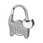 Bag Hanger - Cat - Silver