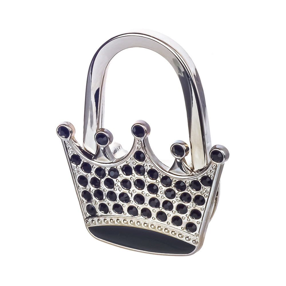 Bag Hanger - Crown - Black