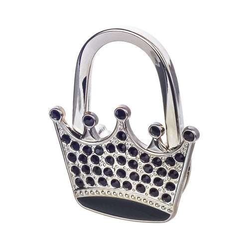Bag Hanger - Crown - Black