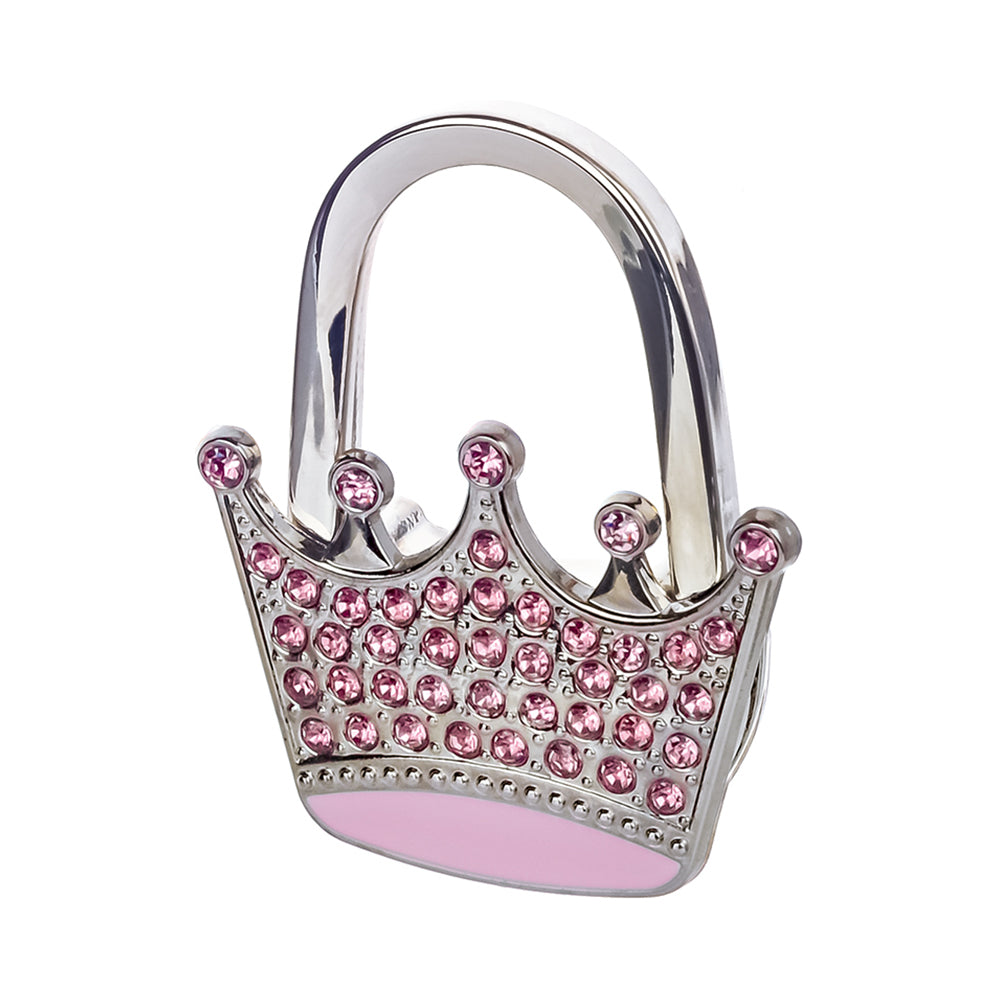 Bag Hanger - Crown - Pink