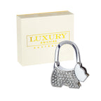 Bag Hanger - Dog - Silver