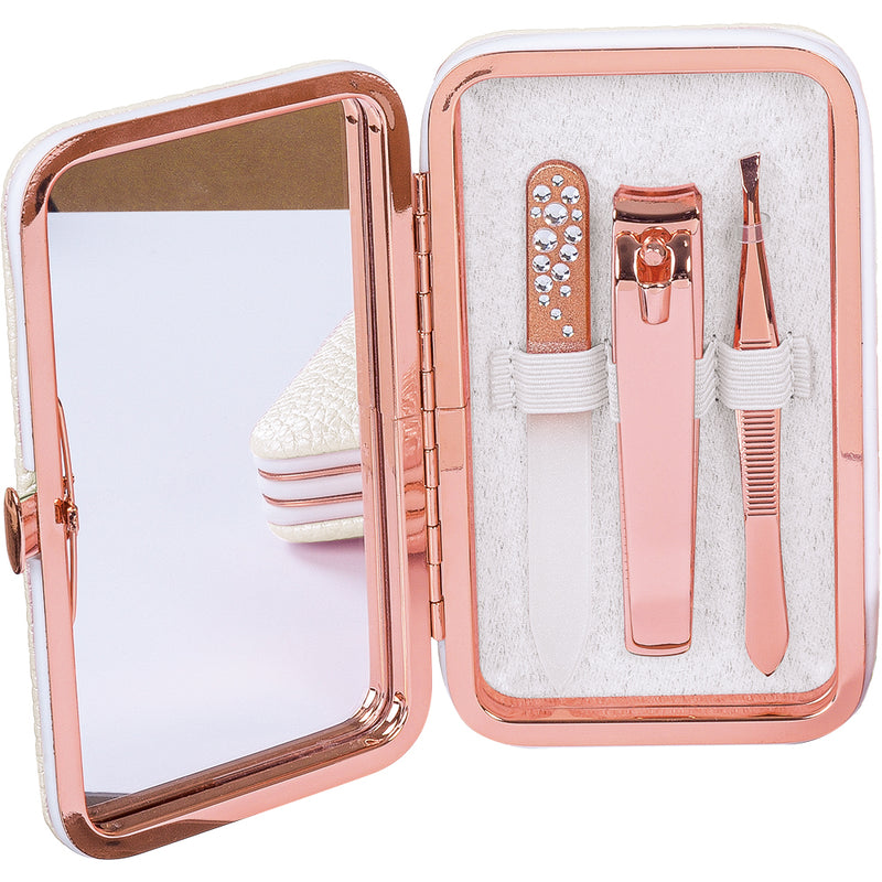 Beauty 3 Piece Manicure Set - Pearl