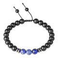 Black Onyx Bracelet - Lapis Lazuli
