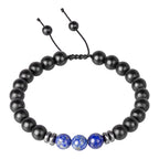 Black Onyx Bracelet - Lapis Lazuli