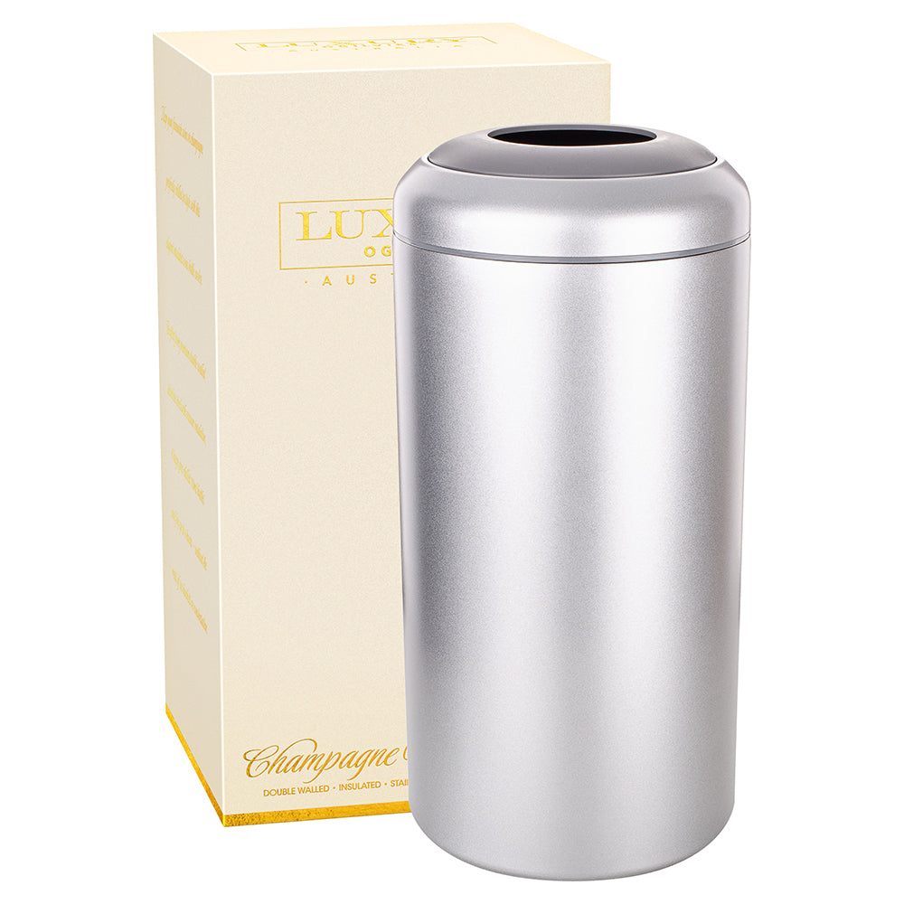 Champagne and Wine Bottle Cooler - Silver