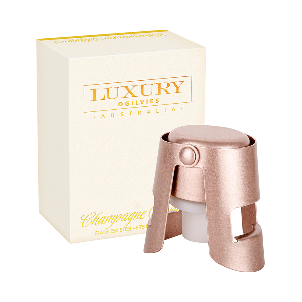 Champagne Stopper - Rose 