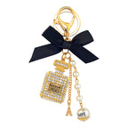 Charm Key Ring - Parfum Black