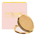 Compact Mirror - Glitter Gold