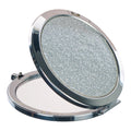 Compact Mirror - Glitter Silver