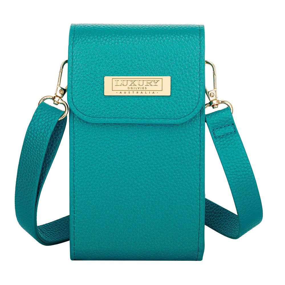 Crossbody Shoulder Bag - Emerald