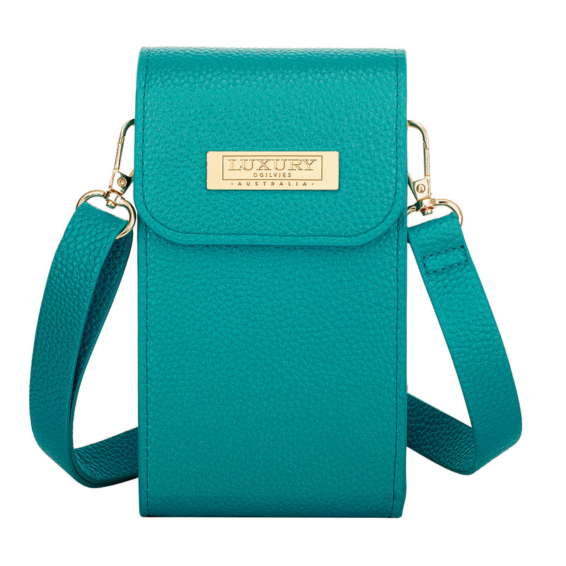 Crossbody Shoulder Bag - Emerald
