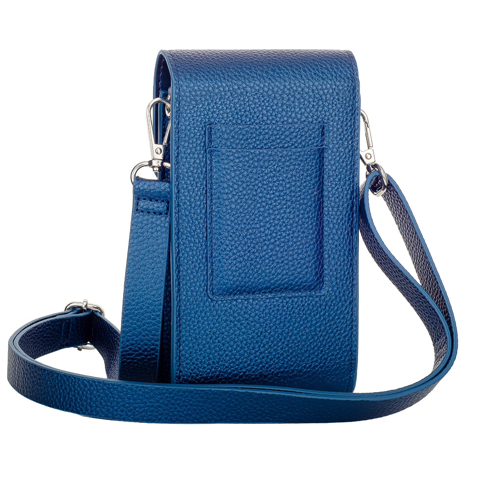 Crossbody Shoulder Bag - Sapphire