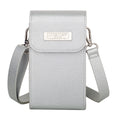 Crossbody Shoulder Bag - Silver