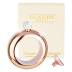 Diamonte Bangle Flask Set - Rose