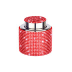 Diamonte Champagne Stopper - Red