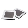Diamonte Coaster Set - Black