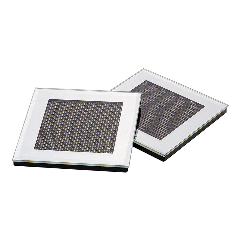 Diamonte Coaster Set - Black