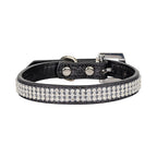 Diamonte Pet Collar - Black M