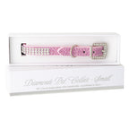 Diamonte Pet Collar - Pink S