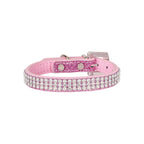 Diamonte Pet Collar - Pink S