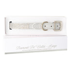 Diamonte Pet Collar - Silver L