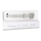Diamonte Pet Collar - Silver S
