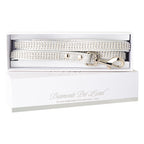Diamonte Pet Lead - Silver
