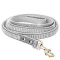 Diamonte Pet Lead - Silver