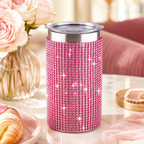 Diamonte Travel Cup - Pink