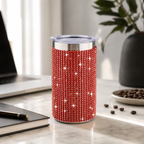 Diamonte Travel Cup - Red