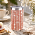 Diamonte Travel Cup - Rose