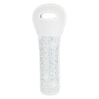 Diamonte Wine Bottle Carrier - White