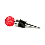 Diamonte Wine Stopper - Red