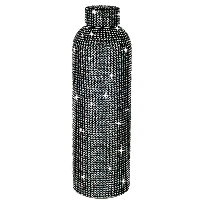 Drink Bottle - Diamonte Black