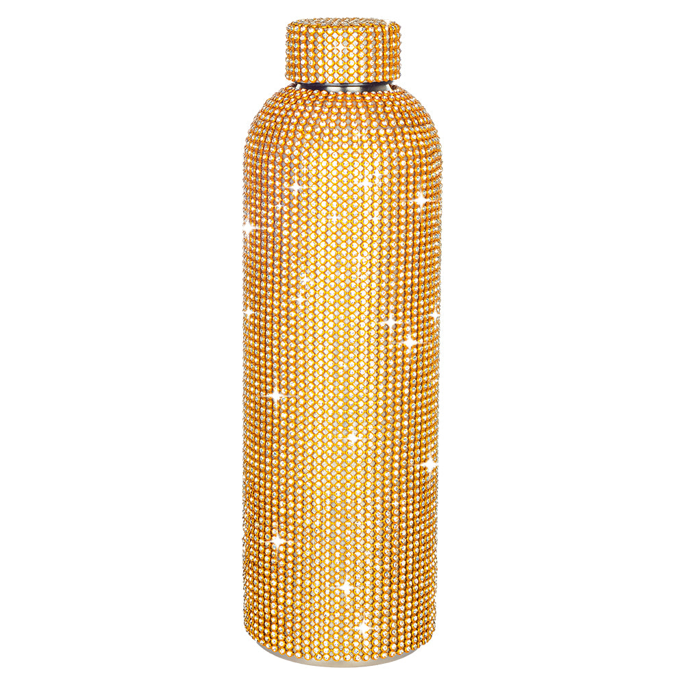 Drink Bottle - Diamonte Gold