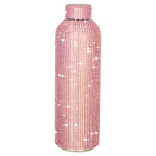 Drink Bottle - Diamonte Rose