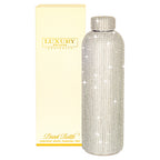 Drink Bottle - Diamonte Silver