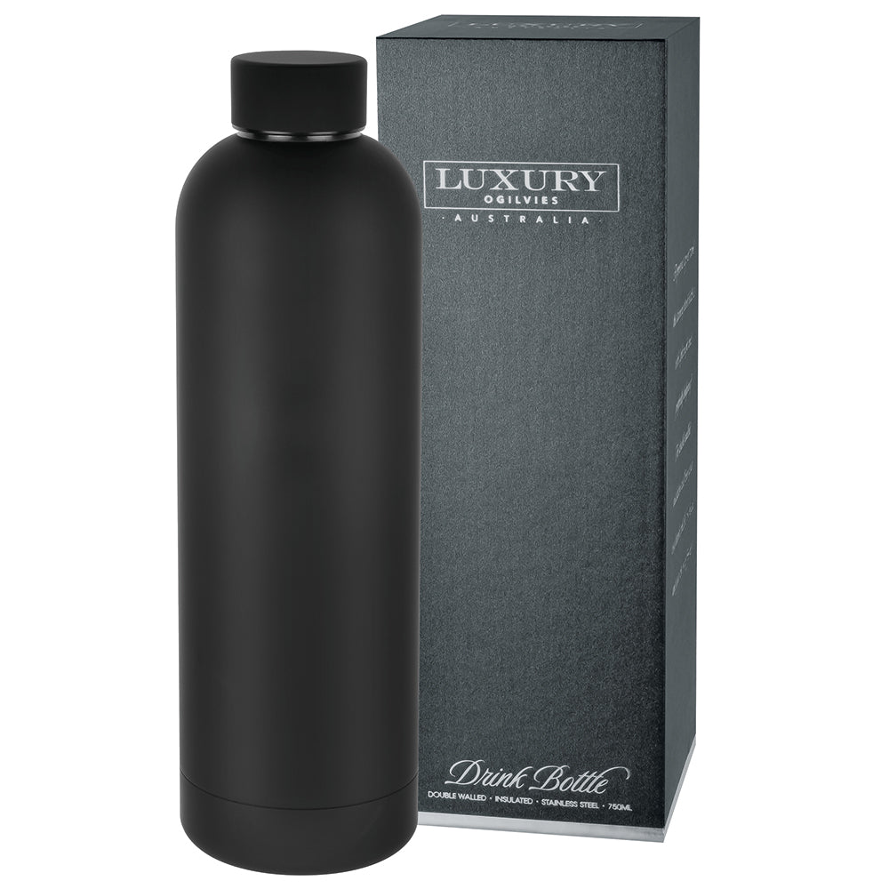 Drink Bottle - Matt Black