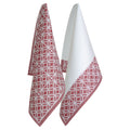 Euro Tea Towel Set - Bodega Red