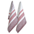 Euro Tea Towel Set - Chateau Red