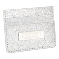 Glitter Card Wallet - Silver