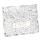 Glitter Card Wallet - Silver