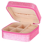 Glitter Jewellery Box - Pink